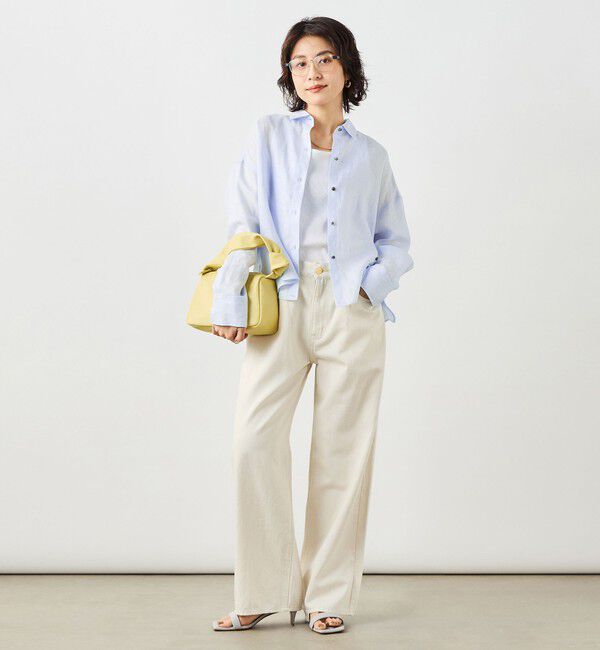 NOLLEY'S「MY STANDARD マルチWAYリネンショートシャツ」|シャツ・ブラウス|