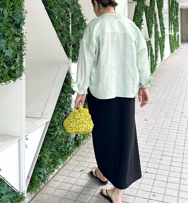 NOLLEY'S「MY STANDARD マルチWAYリネンショートシャツ」|シャツ・ブラウス|