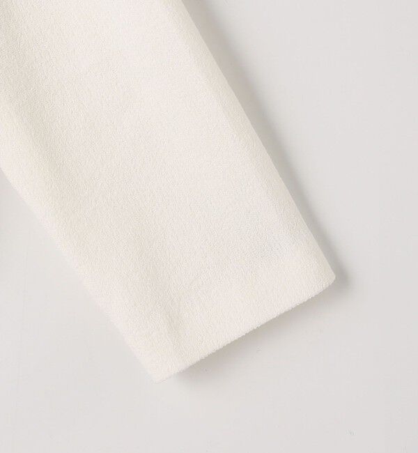 NOLLEY'S sophi「ウォッシャブルラッセルリングカーデジャケット」|ノーカラージャケット|