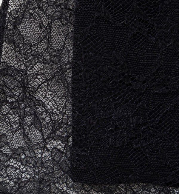 NOLLEY'S「ウォッシャブルレースレイヤードブラウス」|シャツ・ブラウス|