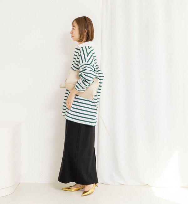 Rie Miller「ウォッシャブルBIGシルエットラガーシャツ」|Tシャツ・カットソー|