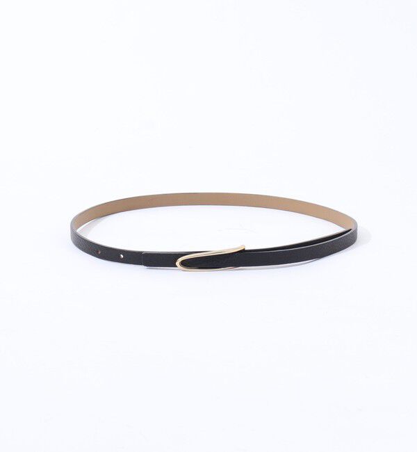 NOLLEY'S sophi「スリムフックリバーシブルベルト12」|ベルト|ブラック・グレー系3