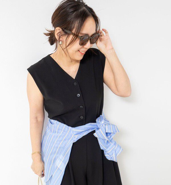 NOLLEY'S sophi「ウォッシャブルエアリージョーゼットオールインワン」|オールインワン|