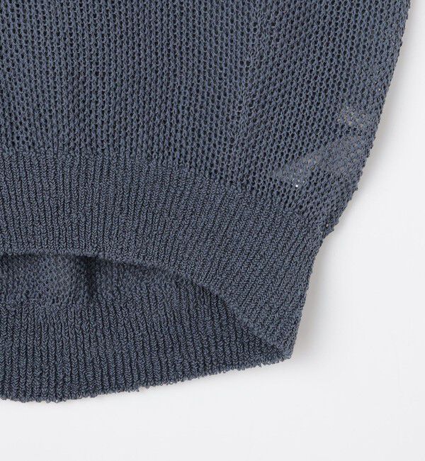 NOLLEY'S「《手洗い可能》ストローヤーンホールガーメントベスト」|ニット・セーター|