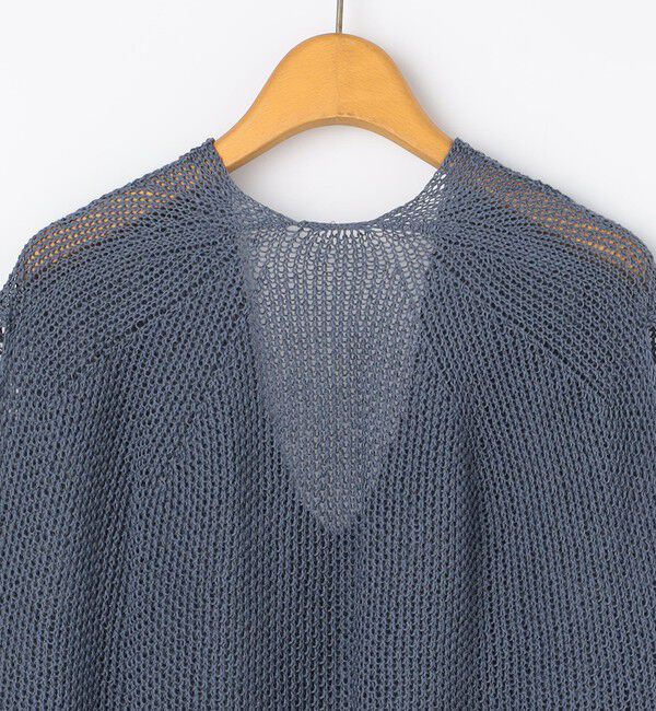 NOLLEY'S「《手洗い可能》ストローヤーンホールガーメントベスト」|ニット・セーター|