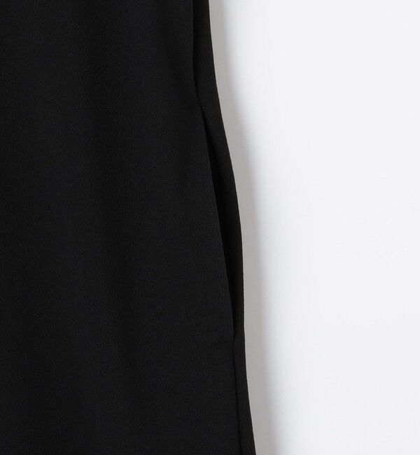 NOLLEY'S「《アンサンブル対応》ウォッシャブルイージーケアカノコノースリーブヘンリーネックワンピース」|ワンピース|