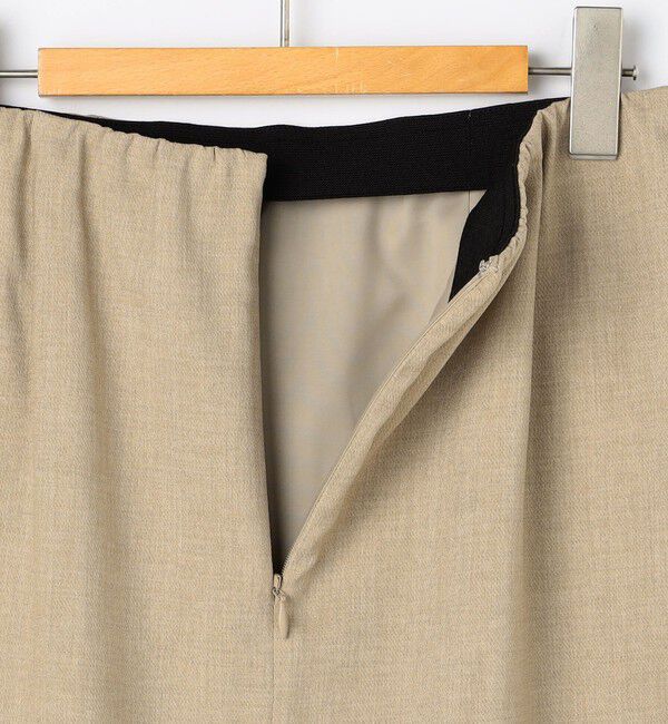 NOLLEY'S「《セットアップ対応》ウォッシャブル麻調タイトスカート」|タイト|