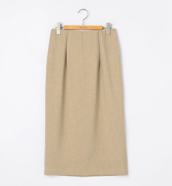 NOLLEY'S「《セットアップ対応》ウォッシャブル麻調タイトスカート」|タイト|