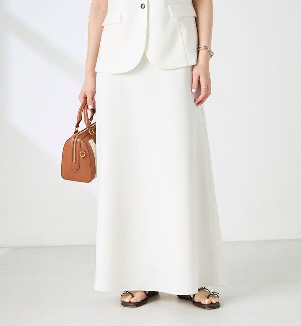 NOLLEY'S sophi「《セットアップ対応》ウォッシャブルドライシャンタンナロースカート」|スカート|