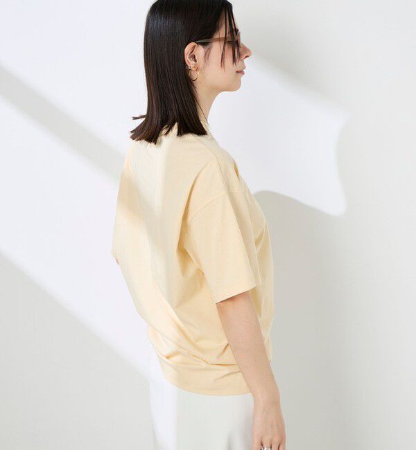 NOLLEY'S sophi「ウォッシャブル72/2超長綿オーバーサイズT」|Tシャツ・カットソー|