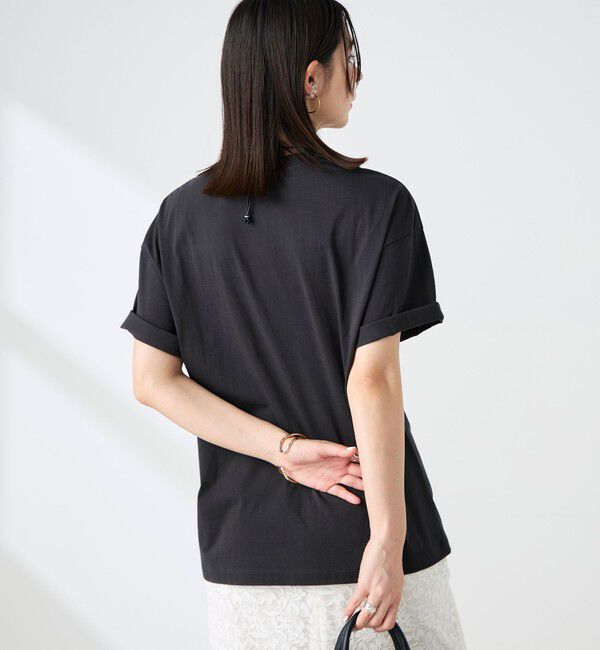 NOLLEY'S sophi「ウォッシャブル72/2超長綿オーバーサイズT」|Tシャツ・カットソー|