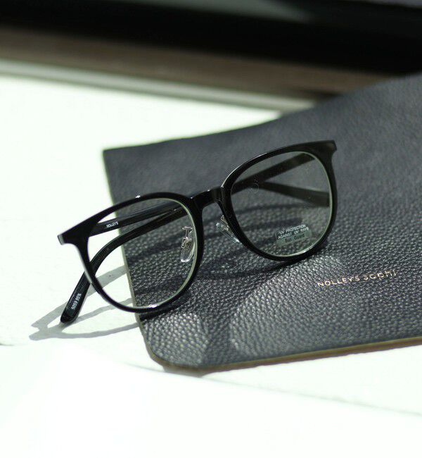 NOLLEY'S「ウェリントンメガネ」|メガネ|ブラック