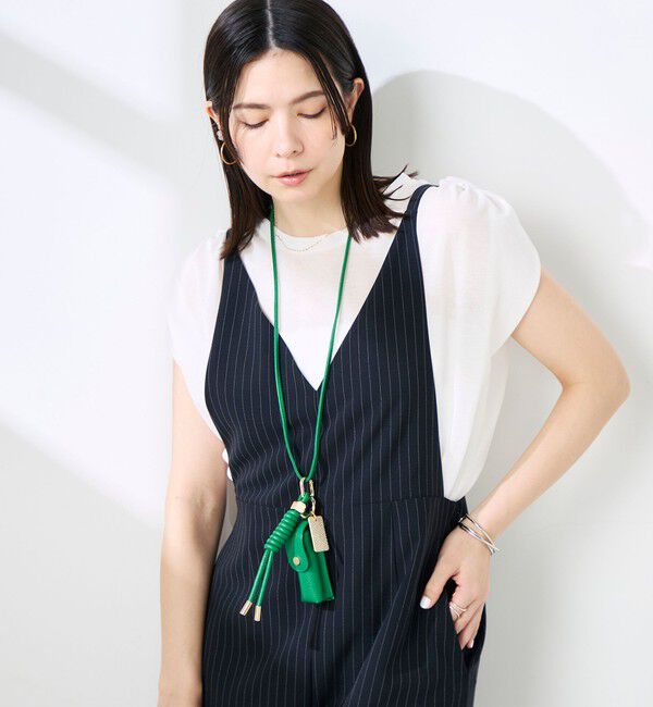 NOLLEY'S「ウォッシャブルシアードライコットンショルダーギャザープルオーバー」|Tシャツ・カットソー|