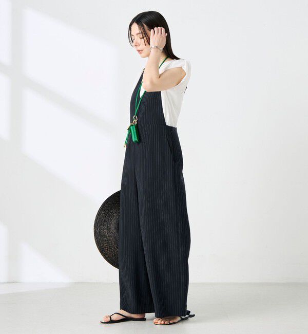 NOLLEY'S「ウォッシャブルシアードライコットンショルダーギャザープルオーバー」|Tシャツ・カットソー|