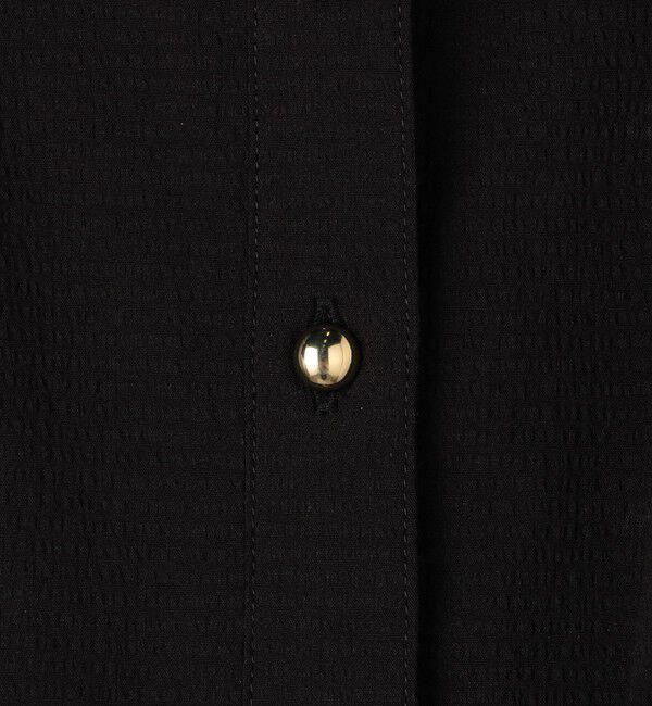 NOLLEY'S sophi「ウォッシャブルサッカーシャツワンピース」|ワンピース|