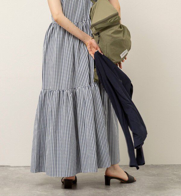 MAQWEL「【MAQWEL/マクウェル】ウォッシャブルチェックワンピース」|ワンピース|