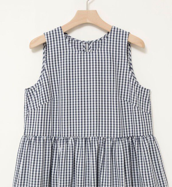 MAQWEL「【MAQWEL/マクウェル】ウォッシャブルチェックワンピース」|ワンピース|