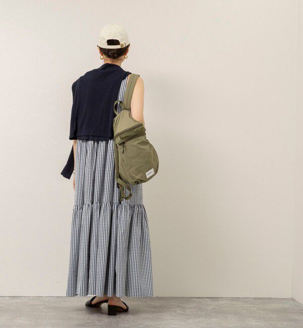 MAQWEL「【MAQWEL/マクウェル】ウォッシャブルチェックワンピース」|ワンピース|