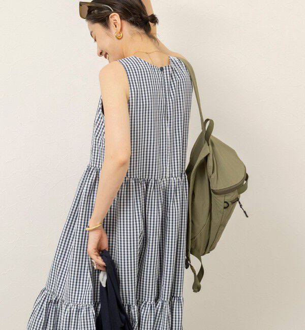 MAQWEL「【MAQWEL/マクウェル】ウォッシャブルチェックワンピース」|ワンピース|