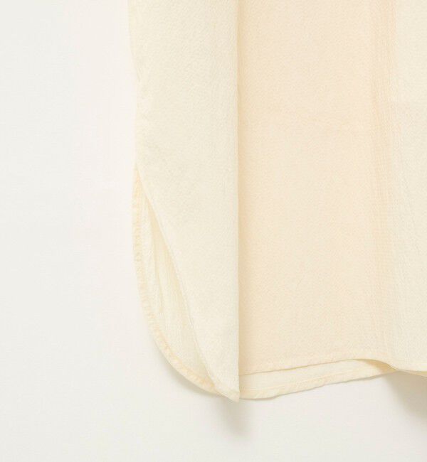 Rie Miller「ウォッシャブル２WAYブラウスシアーサッカー」|シャツ・ブラウス|