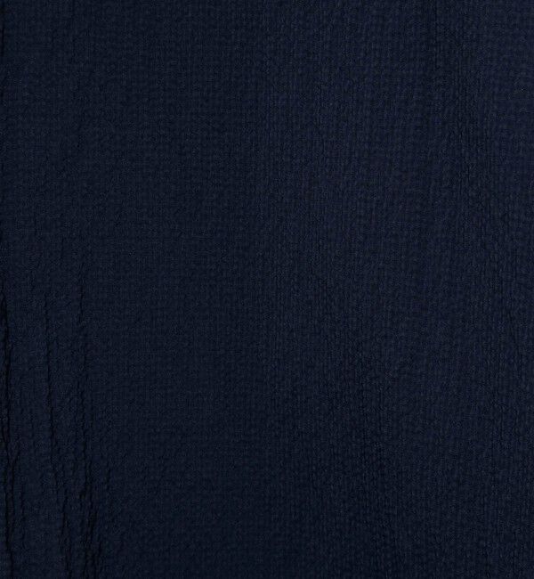 Rie Miller「ウォッシャブル２WAYブラウスシアーサッカー」|シャツ・ブラウス|