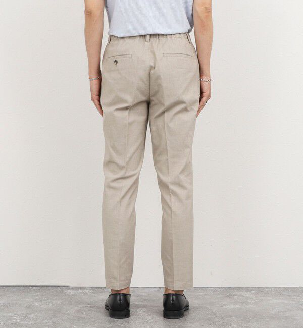 NOLLEY'S goodman「《ビジカジ対応》綿麻COOLMAX イージーパンツ 26SS」|チノ|