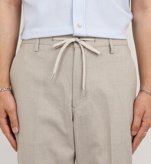 NOLLEY'S goodman「《ビジカジ対応》綿麻COOLMAX イージーパンツ 26SS」|チノ|