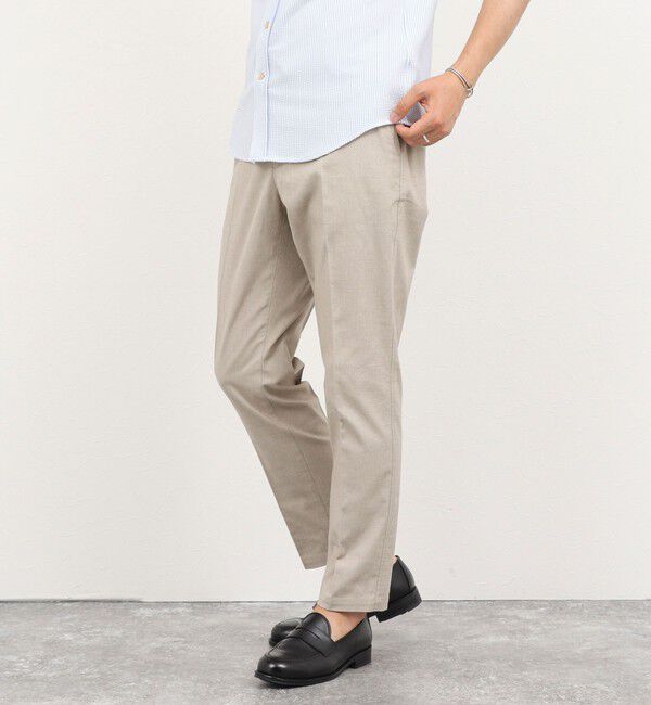 NOLLEY'S goodman「《ビジカジ対応》綿麻COOLMAX イージーパンツ 26SS」|チノ|