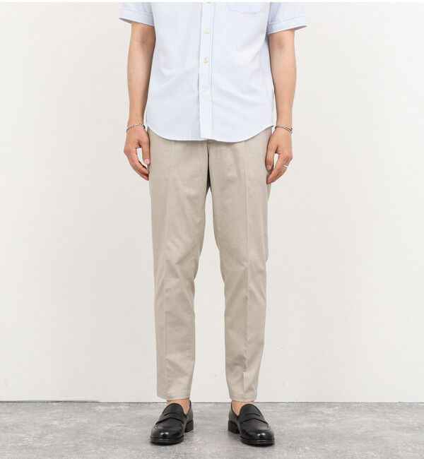 NOLLEY'S goodman「《ビジカジ対応》綿麻COOLMAX イージーパンツ 26SS」|チノ|