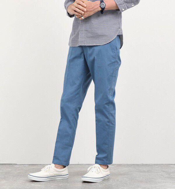 NOLLEY'S goodman「《ビジカジ対応》綿麻COOLMAX イージーパンツ 26SS」|チノ|