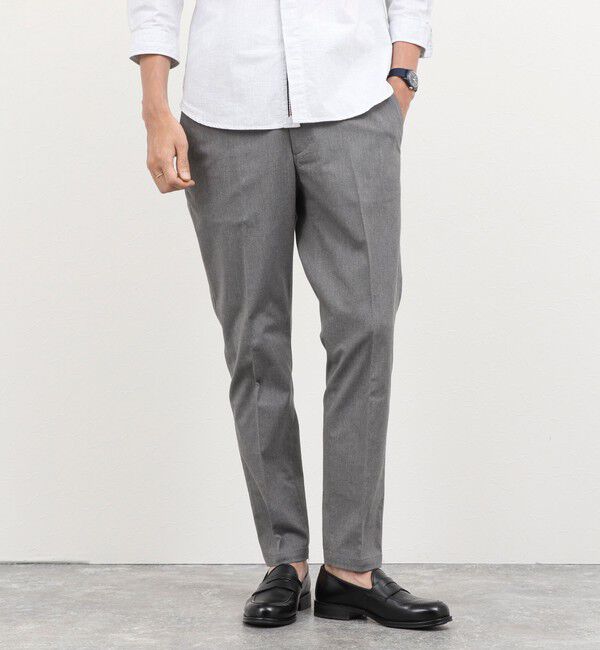 NOLLEY'S goodman「《ビジカジ対応》綿麻COOLMAX イージーパンツ 26SS」|チノ|