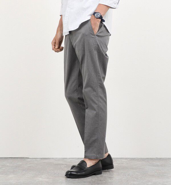 NOLLEY'S goodman「《ビジカジ対応》綿麻COOLMAX イージーパンツ 26SS」|チノ|