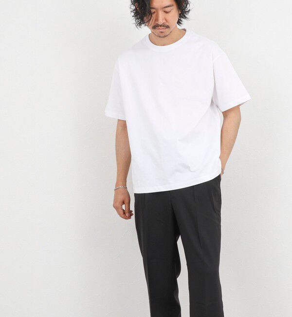 NOLLEY'S goodman「コンパクトコーマ ワイドシルエットＴシャツ 26SS」|Tシャツ・カットソー|