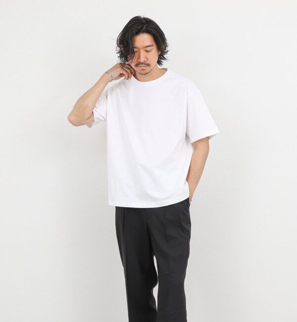 NOLLEY'S goodman「コンパクトコーマ ワイドシルエットＴシャツ 26SS」|Tシャツ・カットソー|
