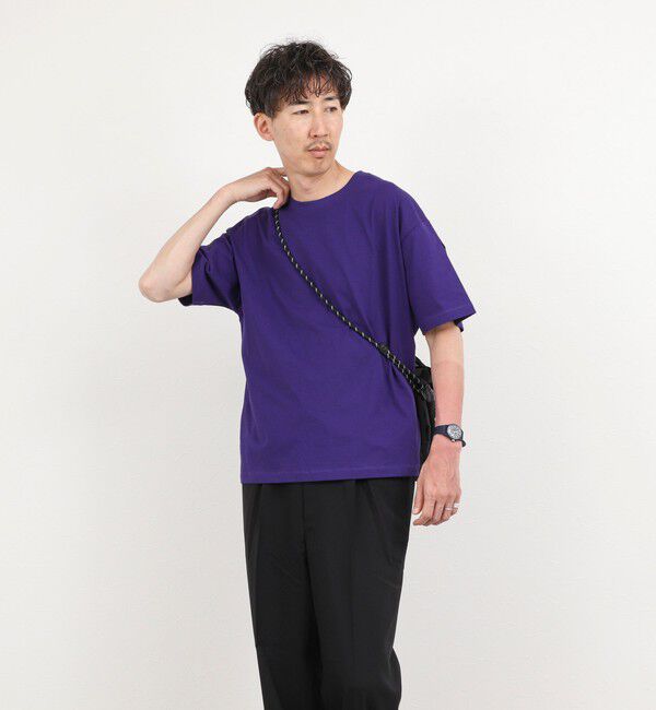 NOLLEY'S goodman「コンパクトコーマ ワイドシルエットＴシャツ 26SS」|Tシャツ・カットソー|