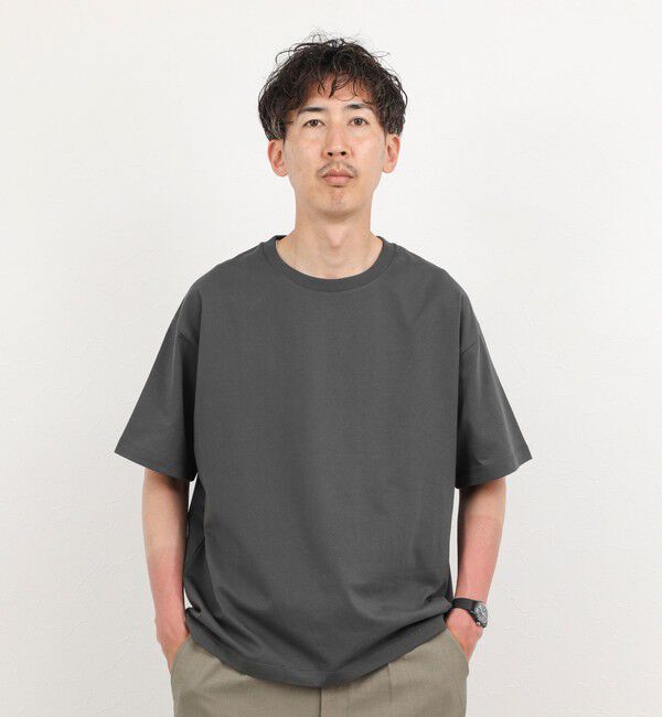 NOLLEY'S goodman「コンパクトコーマ ワイドシルエットＴシャツ 26SS」|Tシャツ・カットソー|