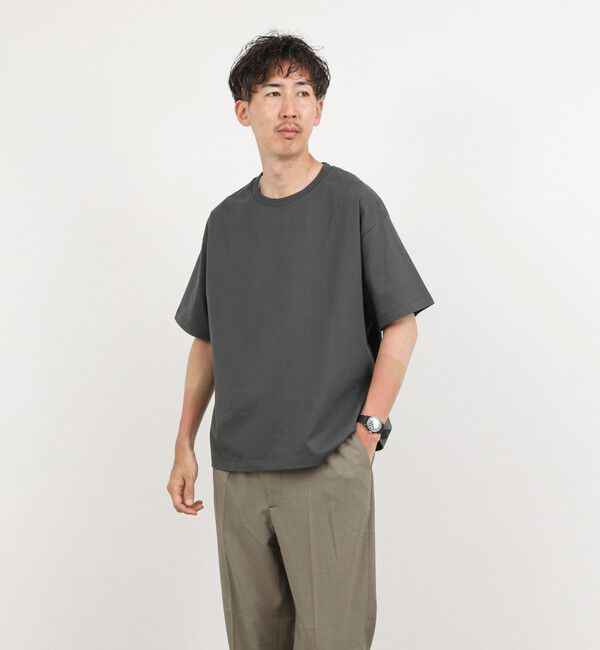 NOLLEY'S goodman「コンパクトコーマ ワイドシルエットＴシャツ 26SS」|Tシャツ・カットソー|