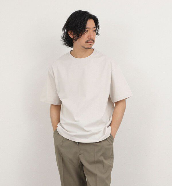 NOLLEY'S goodman「コンパクトコーマ ワイドシルエットＴシャツ 26SS」|Tシャツ・カットソー|