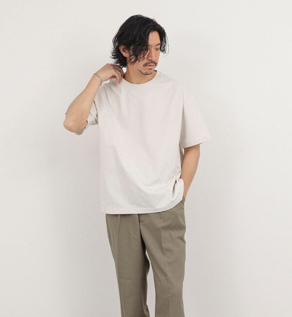 NOLLEY'S goodman「コンパクトコーマ ワイドシルエットＴシャツ 26SS」|Tシャツ・カットソー|