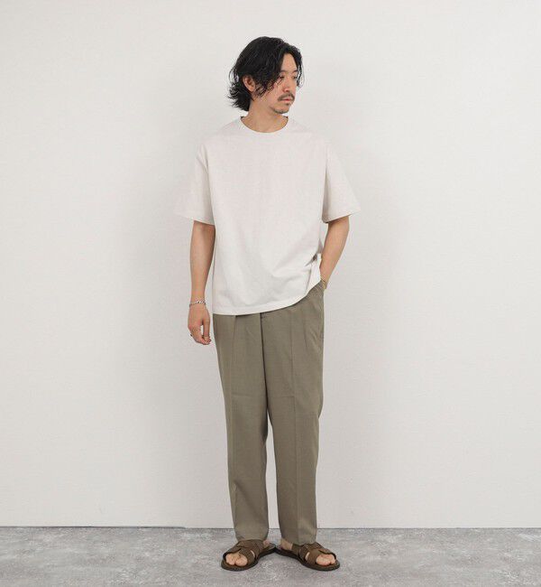 NOLLEY'S goodman「コンパクトコーマ ワイドシルエットＴシャツ 26SS」|Tシャツ・カットソー|