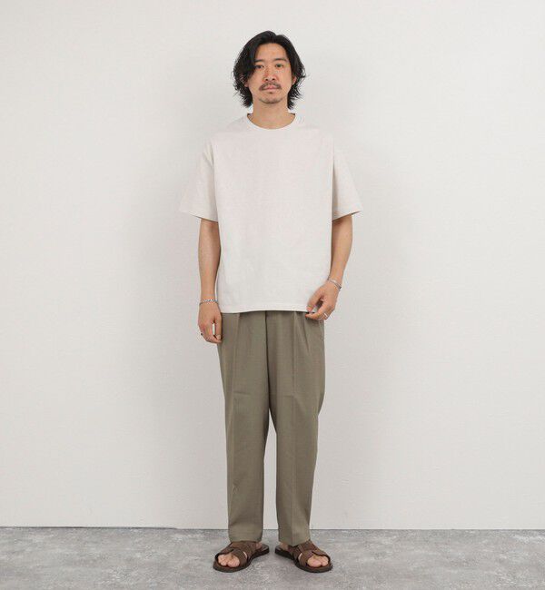 NOLLEY'S goodman「コンパクトコーマ ワイドシルエットＴシャツ 26SS」|Tシャツ・カットソー|
