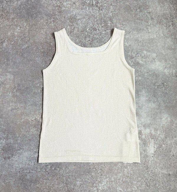 fredy emue「ラメニットタンクトップ」|タンクトップ|