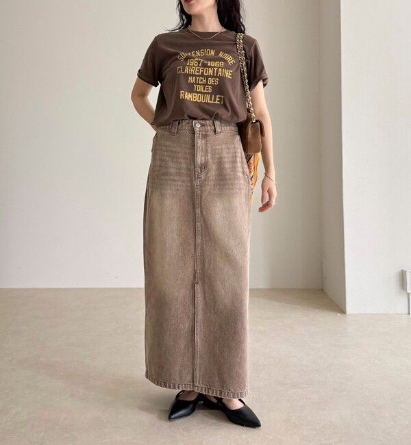 fredy emue「デニムタイトスカート」|スカート|