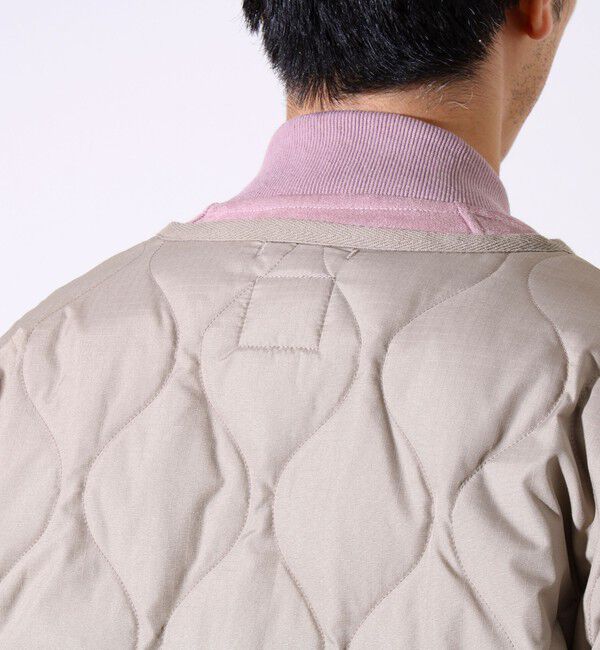 GLOSTER「【GLOSTER別注】TAION ミリタリー クルーネック ライナージャケット」|ダウン|