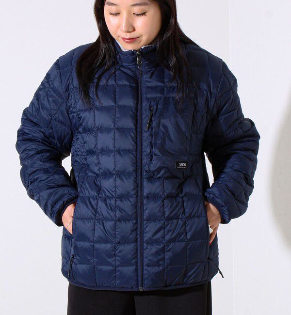 GLOSTER「【2WAYで着回せる】【UNISEX】GLOSTER配色別注 TAIONボア&times;ダウンブルゾン」|ダウン|