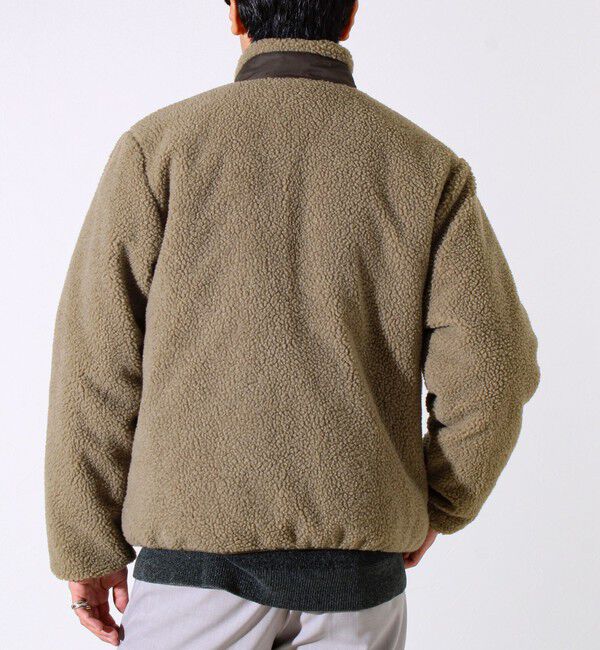 GLOSTER「【2WAYで着回せる】【UNISEX】GLOSTER配色別注 TAIONボア&times;ダウンブルゾン」|ダウン|