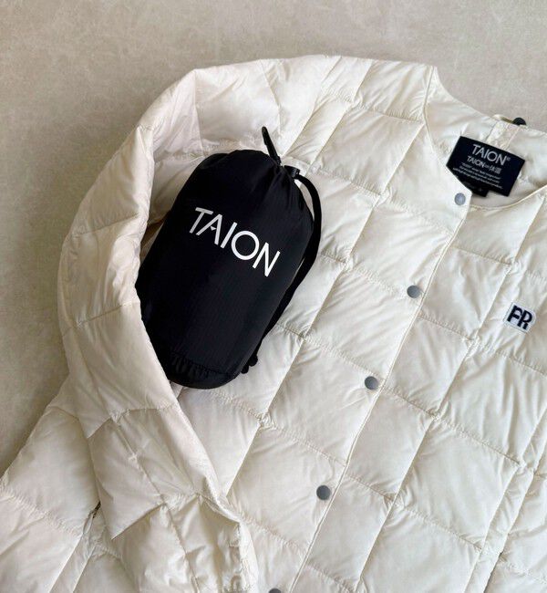 fredy emue「《別注》【TAION/タイオン】CREW NECK BUTTON DOWN JK ダウンジャケット」|ダウン|