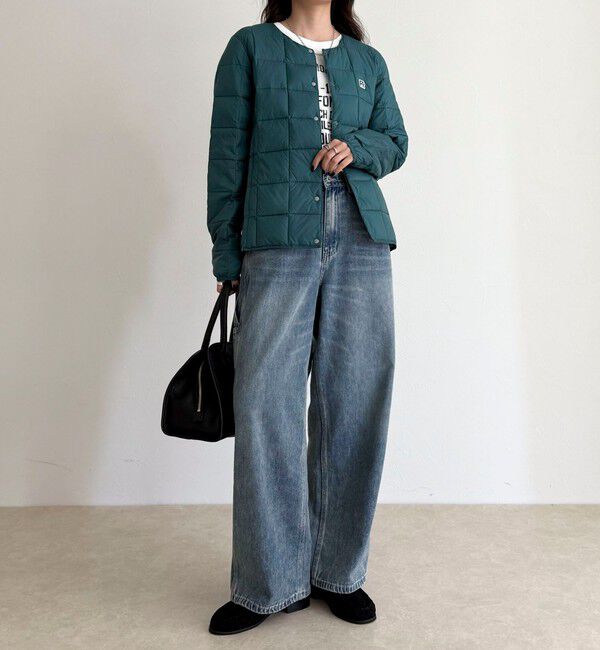 fredy emue「《別注》【TAION/タイオン】CREW NECK BUTTON DOWN JK ダウンジャケット」|ダウン|