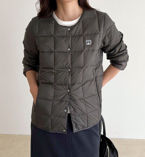 fredy emue「《別注》【TAION/タイオン】CREW NECK BUTTON DOWN JK ダウンジャケット」|ダウン|