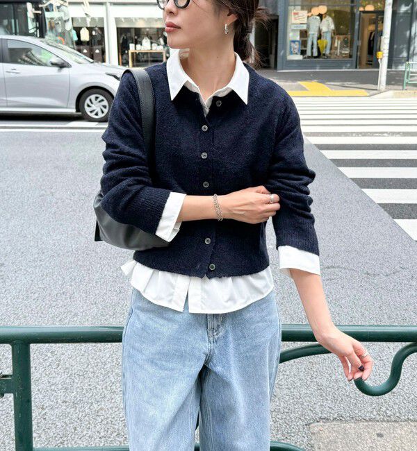 fredy emue「【@sora_522m企画】ウール混天竺カーディガン」|カーディガン|